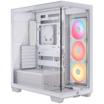 CORSAIR Midi 3500X LXR LINK (kaljeno steklo) bela