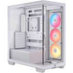 CORSAIR Midi 3500X RSR ARGB (kaljeno steklo) bela