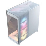 CORSAIR Midi 4500X LX RGB kaljeno steklo bela