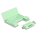 Delock čitalnik kartic USB 5 Gbps USB Type-C™ / Type-A za pomni