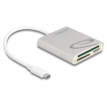 Delock čitalnik kartic USB Type-C™ za pomnilniške kartice Compa