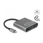 Delock USB Type-C™ čitalnik kartic za pomnilniške kartice SD Ex