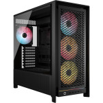Igralno ohišje CORSAIR Frame 5000D RS ARGB črne barve, Midi Tower, ATX