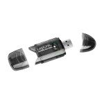 LogiLink CR0007 čitalnik kartic USB 2.0 za SD, microSD, MMC in RS-MMC,