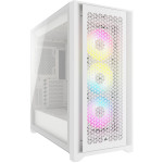 Midi Corsair iCUE 5000D RGB Window Airflow bela