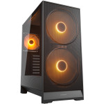 Midi COUGAR Airface 180, ARGB, črna