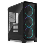 Midi Fractal Design Meshify 3 črna RGB TG svetlobna podlaga