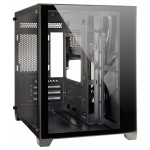 Midi Inter-Tech igralno ohišje Micro-ATX C-501 Aspect črno