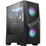 MIDI MSI MAG FORGE 100R | črna. okno. okno. RGB
