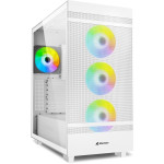 Midi Sharkoon Rebel C50 RGB bela