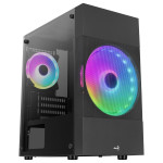 Mini AeroCool Atomic Lite v1 črne barve MicroATX/MiniITX