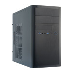 Mini Chieftec Elox HT-01B-OP črne barve