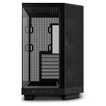 NZXT H6 FLOW RGB popolnoma črna miditower ohišje s steklenim oknom CC-