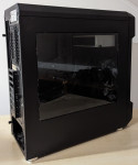 PC Plus ohišje za računalnik | Midi ATX tower | črna barva | PC