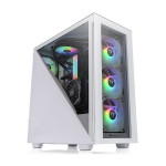 Thermaltake Divider 300 TG Snow ARGB Midi Tower ohišje z 3 prednamešče