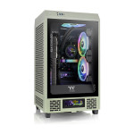 Thermaltake The Tower 200 TG Green mini ohišje za računalnik z Mini-IT