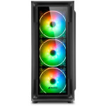 TK4 RGB Ohišje za računalnik, midi stolp, črno
