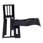 VGM 2 Vertikalni nosilec za grafično kartico, PCIe 4.0 riser kabel, čr