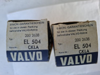 2 X EL504 VALVO elektronka izhodna ojačevalnika Krundaal Davoli PARMA