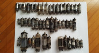 34 raznih elektronk različnih modelov (Ei Yugoslavia, Denon, itd.)