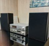 Ojacevalec s tunerjem in zvocniki zelo ohranjeno Vintic