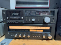 Technics vintage receiver in kasetnik