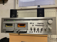 Vintage glasbeni center- receiver, kasetnik