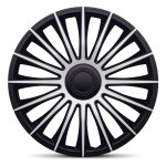 Pokrovi platišč Autostyle J-Tec Austin Silver/Black 17" AKCIJA