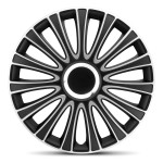 Pokrovi platišč Autostyle LeMans Black/Silver 14"