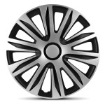 Pokrovi platišč Autostyle Nardo Black/Silver 15"