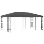 vidaXL Paviljon 3x6 m antraciten iz blaga