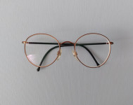 Ročno izdelan okvir za korekcijska očala v barvi brona