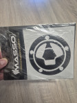 Kawasaki 3D carbon nalepka za tank
