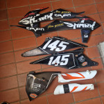 KTM SX/SXF 2019-2022 plastike