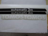 Tomos automatic 3M nalepke