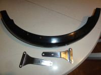 Nov nerabljen TOMOS spred blatnik OSNOVA za kromiranje Z NOSILCI CHROM