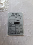Tomos tipska nalepka