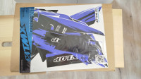Yamaha WR125X GRAPHICS KIT  TMX grafike Burnout Series – Black