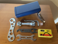 Kovinski kovček za orodje (Hercules) iz 60. let