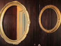 Baročno ogledalo in okvir