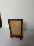 Starinski lesen okvir za fotografijo 11 x 17 cm s steklom