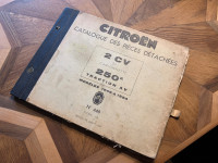 Katalog rezervnih delov Citroen 2CV - Spaček