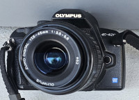 Olympus E-420 digitalni fotoaparat  10,0 MP DSLR  Brez polnilca  ZUIKO