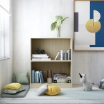 vidaXL Knjižna omara sonoma hrast 60x24x76 cm konstruiran les