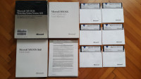 Kompleten retail vintage operacijski sistem MS-DOS, različice 4.01