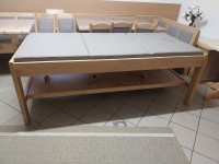 Masažna miza lesena