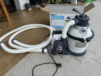 Intex - močna pumpa za bazen s peščenim filtrom