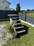 Stopnice za bazen 200 x 80 x 130cm