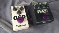 Fulltone OCD v1.4 (overdrive) + ProCo RAT2 (distortion/fuzz)