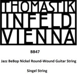 3 x Thomastik BB47 Jazz BeBop Nickel Round-Wound Guitar String E .047